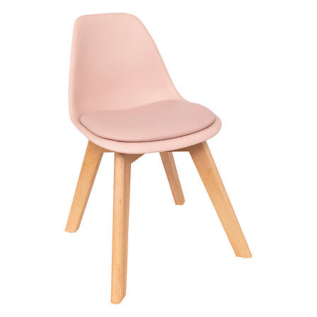 Silla infantil mini Baya rosa - PETITDECO
