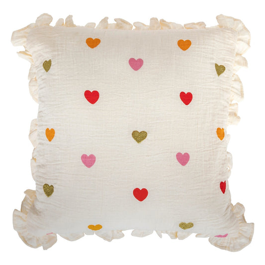 Cojín infantil corazones - PETITDECO