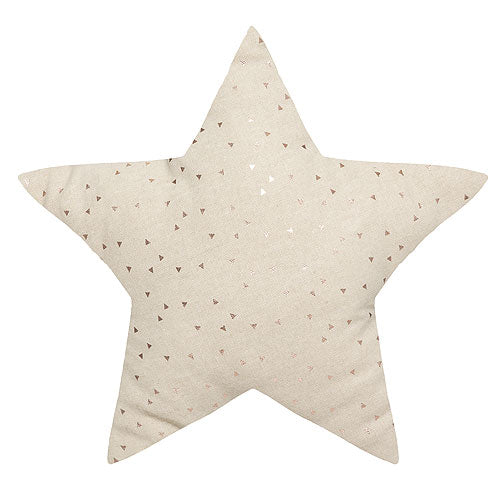 Cojín infantil estrella beige - PETITDECO