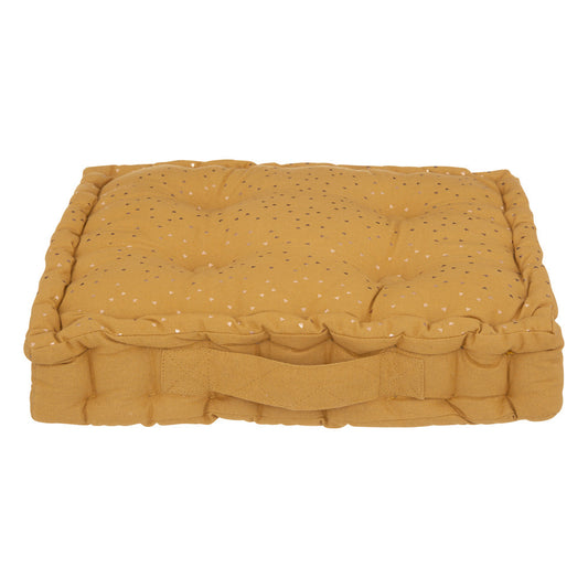 Cojín de suelo infantil berlingot ocre - PETITDECO