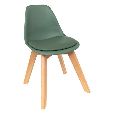 Silla infantil mini Baya verde - PETITDECO