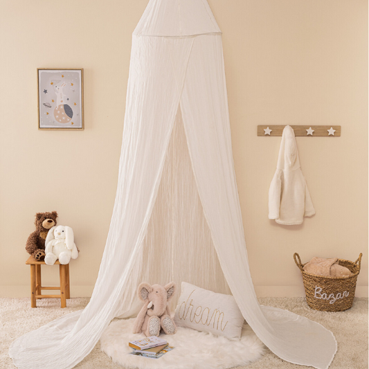 Dosel para cama infantil blanco - PETITDECO