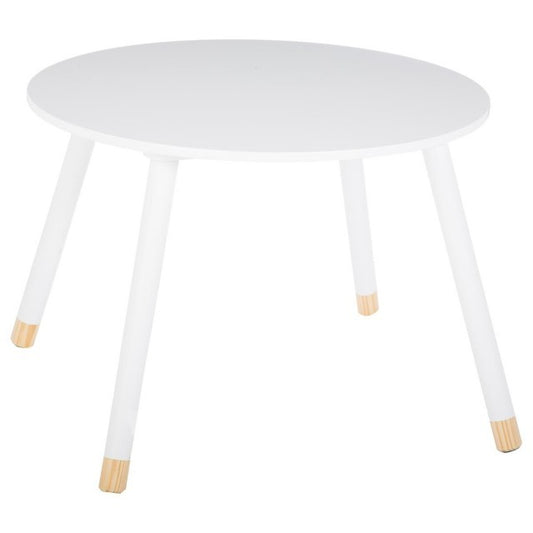 Mesa de madera infantil blanco - PETITDECO