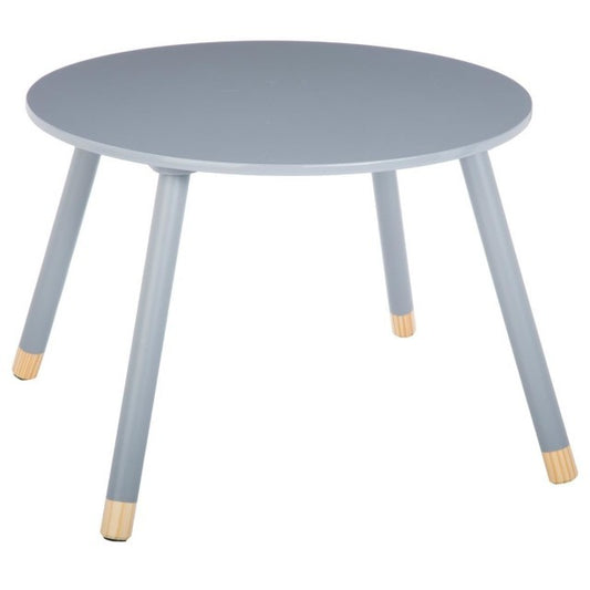 Mesa de madera infantil gris - PETITDECO