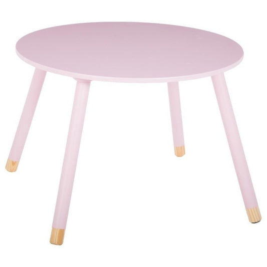 Mesa de madera infantil rosa - PETITDECO